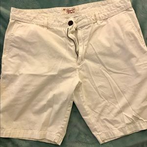 Penguin men’s white shorts